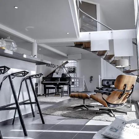 Ferienwohnung Beautiful Loft 130M2 Sun And Free Parking Ok 1M95 La Garenne-Colombes Exterior foto