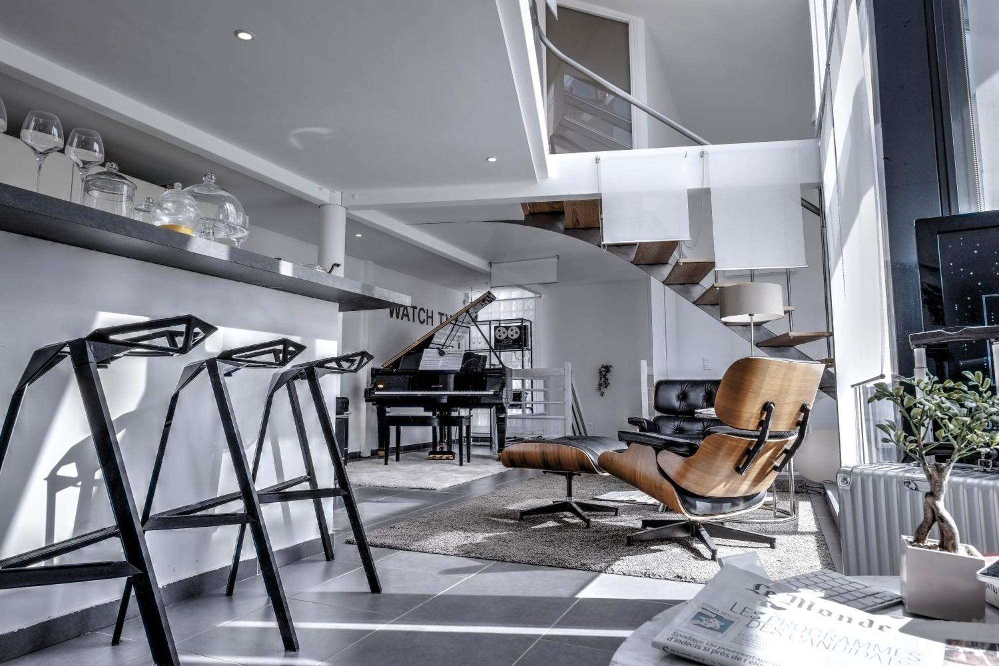 Beautiful Loft 130m2 Sun And Free Parking Ok 1m95 La Garenne-Colombes