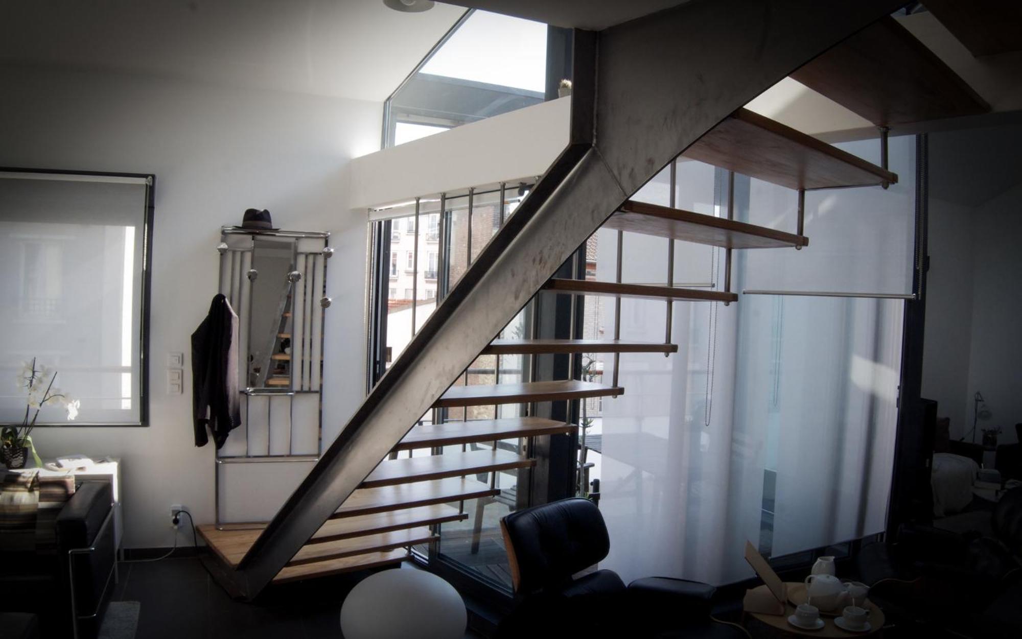 Apartment Beautiful Loft 130m2 Sun And Free Parking Ok 1m95